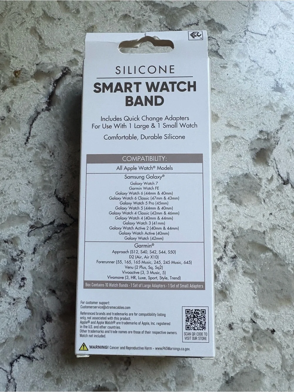 Silicone Smart Watch Band 10-Pack – Assorted Colors